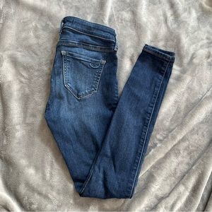 Hollister Dark Blue Skinny Jeans Size 24